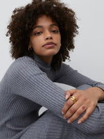 Lade das Bild in den Galerie-Viewer, Hada Dress Grey Melange