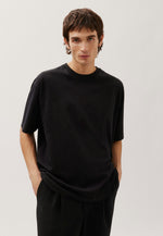 Lade das Bild in den Galerie-Viewer, Studio Mercerized T-Shirt Schwarz