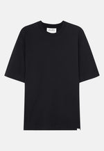 Lade das Bild in den Galerie-Viewer, Studio Mercerized T-Shirt Schwarz