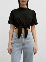 Lade das Bild in den Galerie-Viewer, Domenica T-Shirt Black