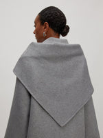 Lade das Bild in den Galerie-Viewer, Alea Wool Coat Grey Melange