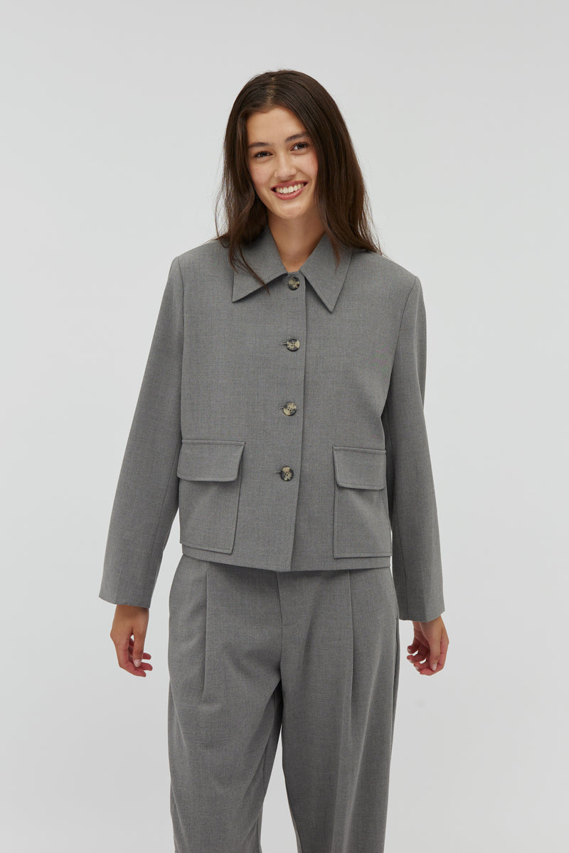 Yoshi Blazer Medium Melange – Geschwisterliebe