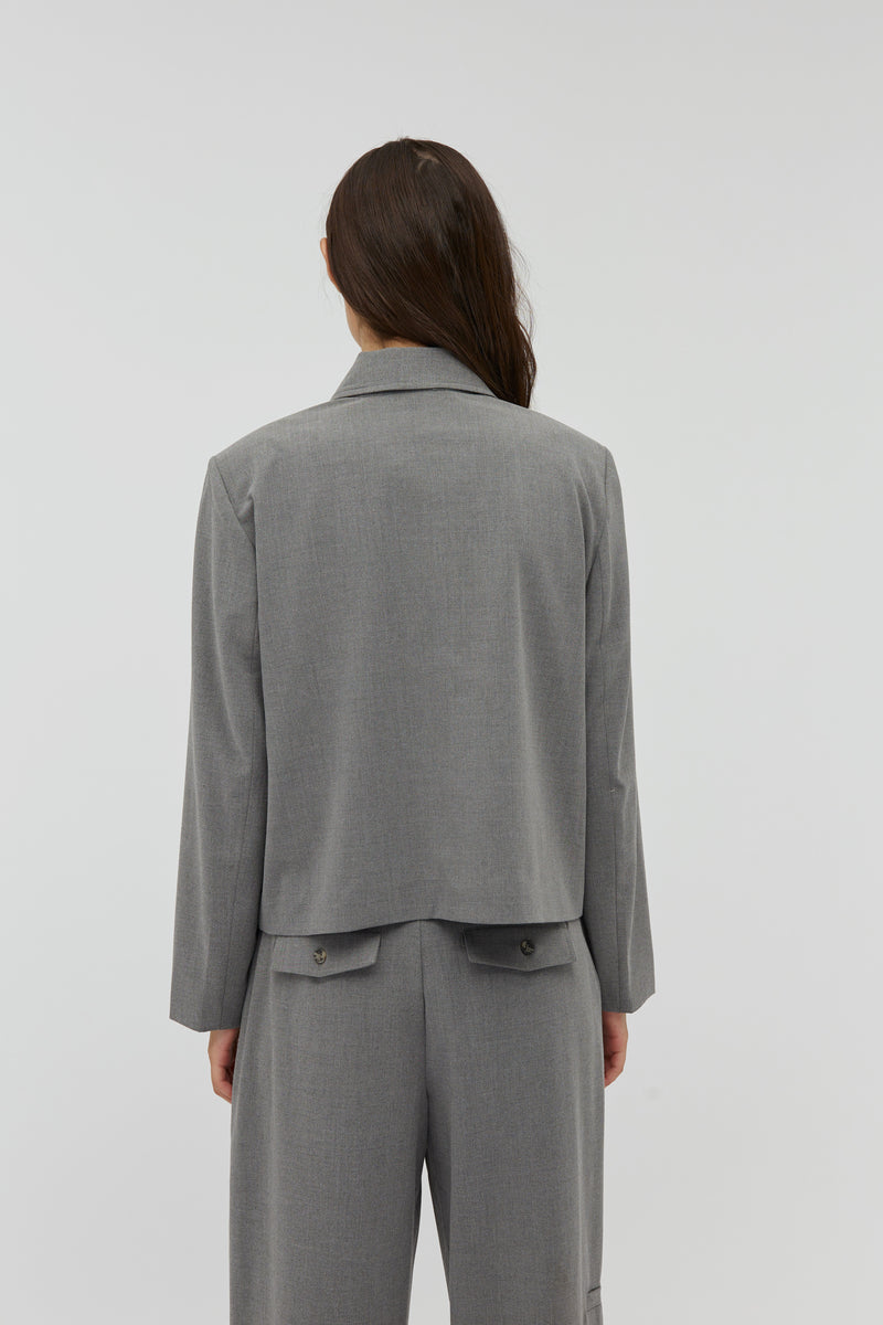 Yoshi Blazer Medium Melange – Geschwisterliebe