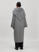 Lade das Bild in den Galerie-Viewer, Alea Wool Coat Grey Melange
