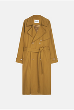 Lade das Bild in den Galerie-Viewer, Studio Trench Coat Golden Green