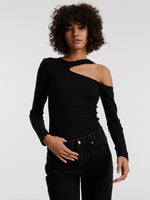 Lade das Bild in den Galerie-Viewer, Vicenta Top Black