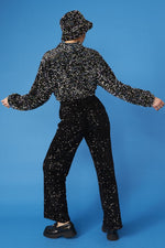 Lade das Bild in den Galerie-Viewer, Multi Sequin Bomber Jacket