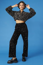 Lade das Bild in den Galerie-Viewer, Multi Sequin Bomber Jacket