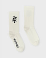 Lade das Bild in den Galerie-Viewer, AVY Organic Crew Socks Ecru/Black