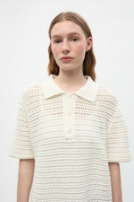 Lade das Bild in den Galerie-Viewer, Ensofs Knit Polo Gardenia