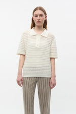 Lade das Bild in den Galerie-Viewer, Ensofs Knit Polo Gardenia