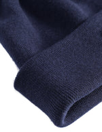 Lade das Bild in den Galerie-Viewer, Merino Patch Beanie Dark Navy