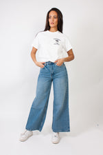 Lade das Bild in den Galerie-Viewer, Tatti T-Shirt White/Black von Tatti bei Geschwisterliebe in Stuttgart