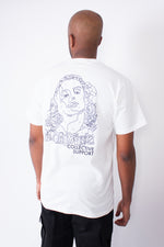Lade das Bild in den Galerie-Viewer, Support Tee White