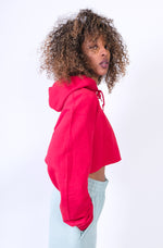 Lade das Bild in den Galerie-Viewer, Heavy Hoody Cropped Red