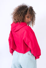 Lade das Bild in den Galerie-Viewer, Heavy Hoody Cropped Red