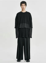 Lade das Bild in den Galerie-Viewer, Triple Layered Longsleeve Black
