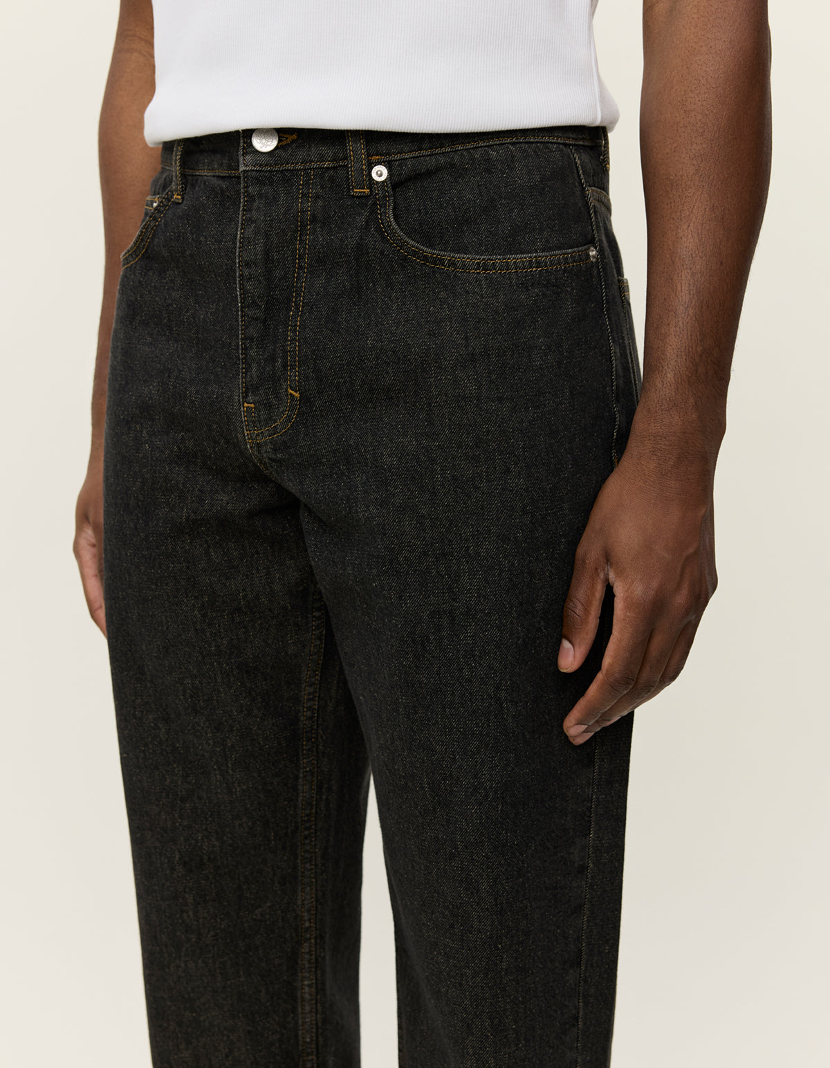 Ryder 2-Tone-Denim Jeans Black