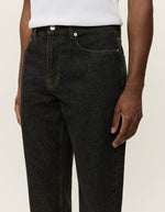 Lade das Bild in den Galerie-Viewer, Ryder 2-Tone-Denim Jeans Black
