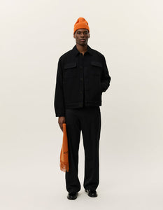 Nash Twill Wool Jackert Black