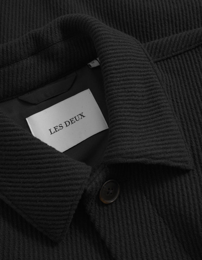 Nash Twill Wool Jackert Black