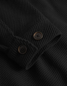 Nash Twill Wool Jackert Black