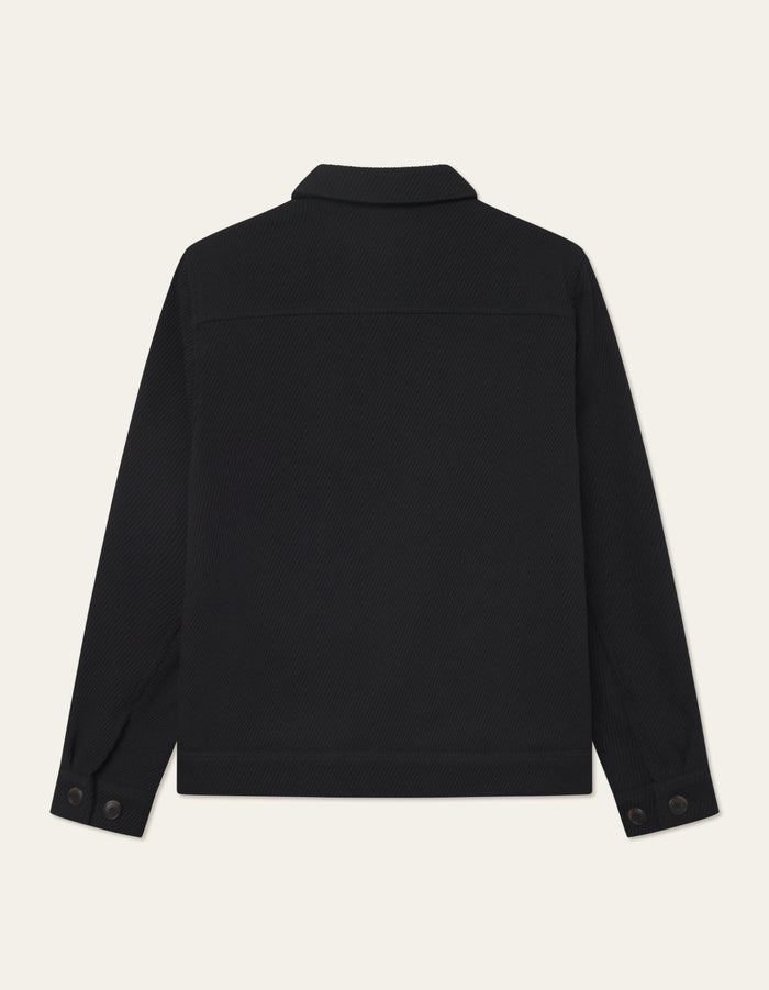 Nash Twill Wool Jackert Black