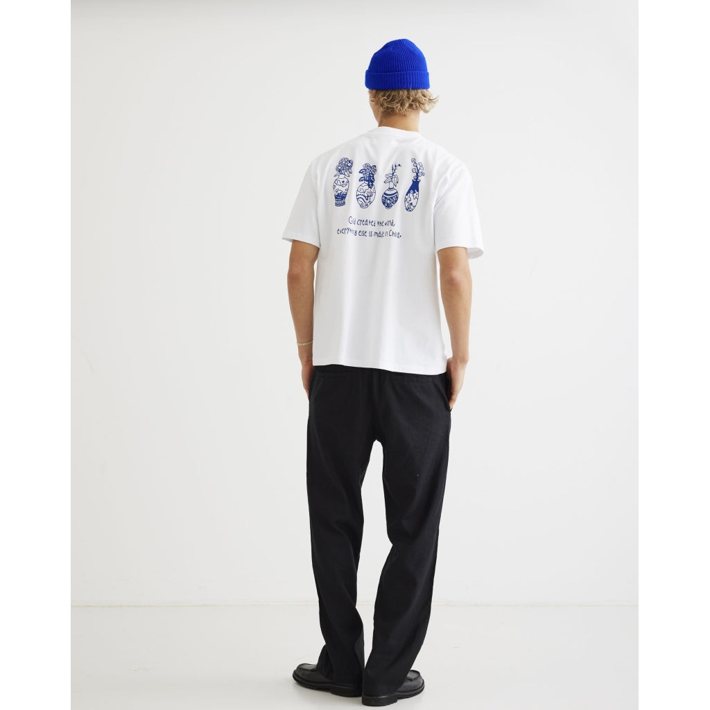 Eik Linen Pants Black