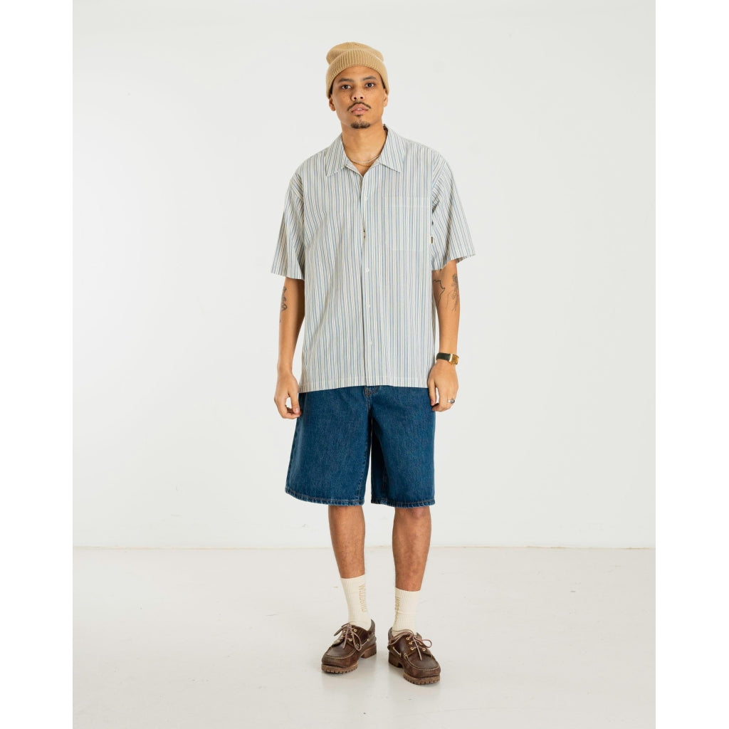 Rami Stone Shorts Blue