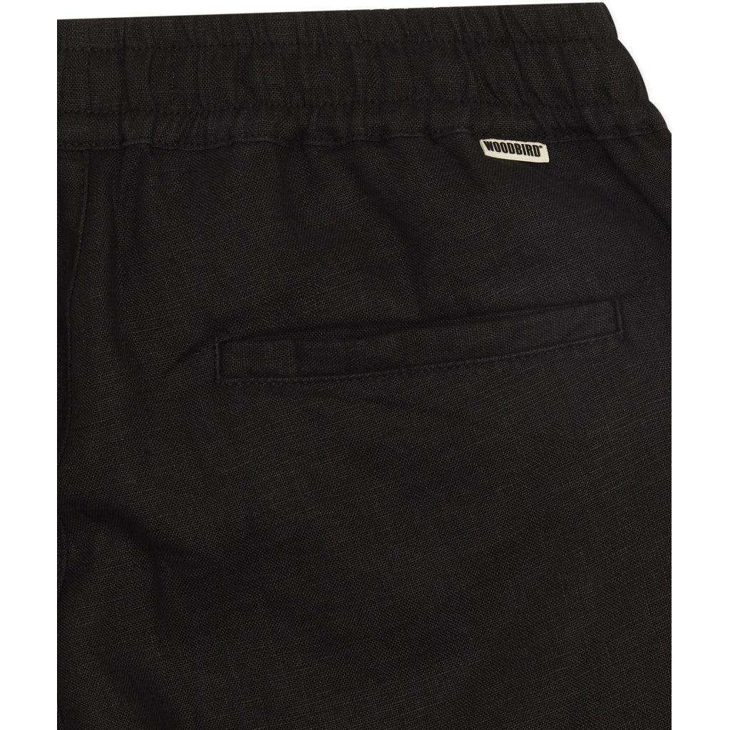 Eik Linen Pants Black