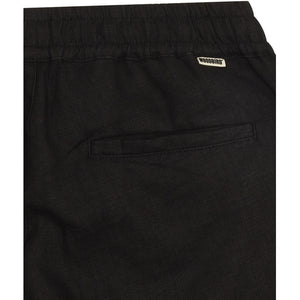 Eik Linen Pants Black