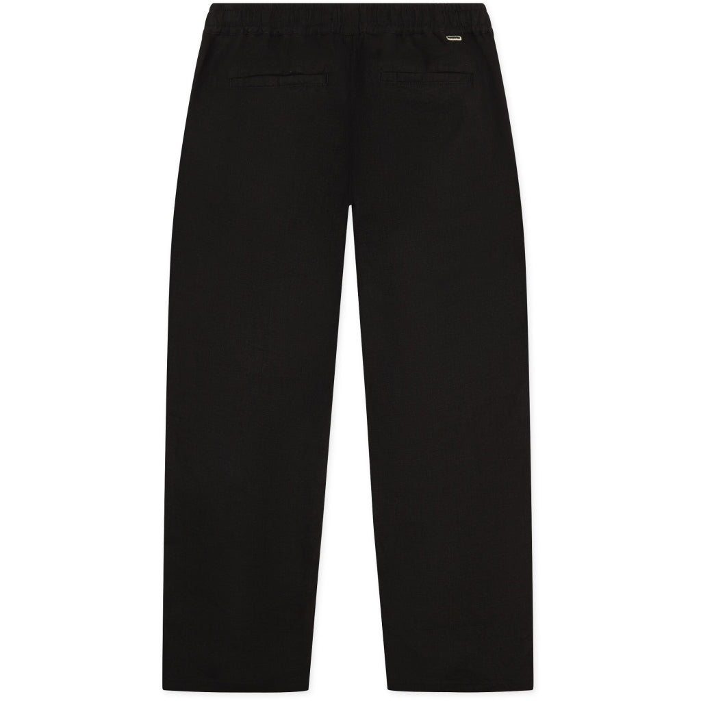 Eik Linen Pants Black