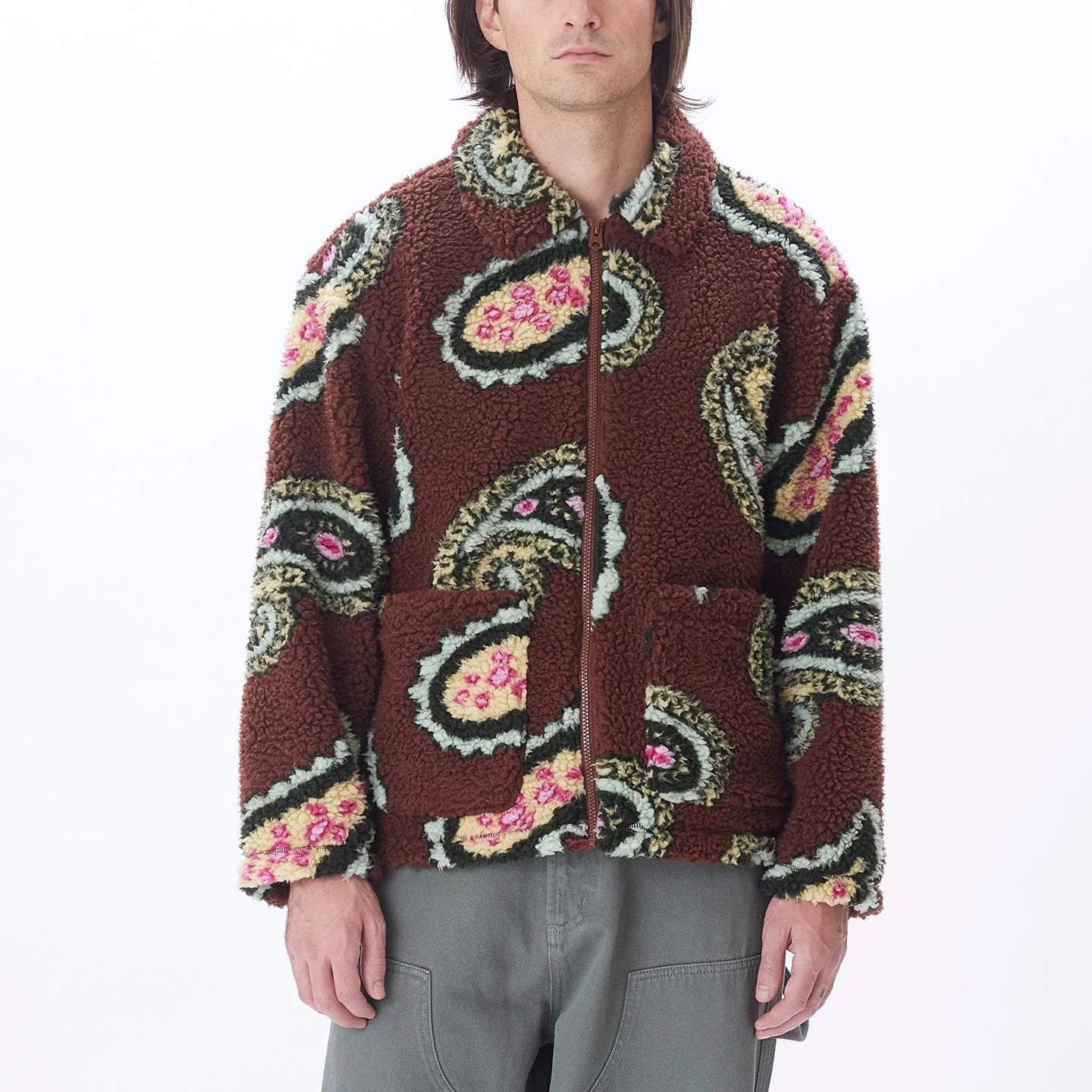 Paisley Sherpa Jacket