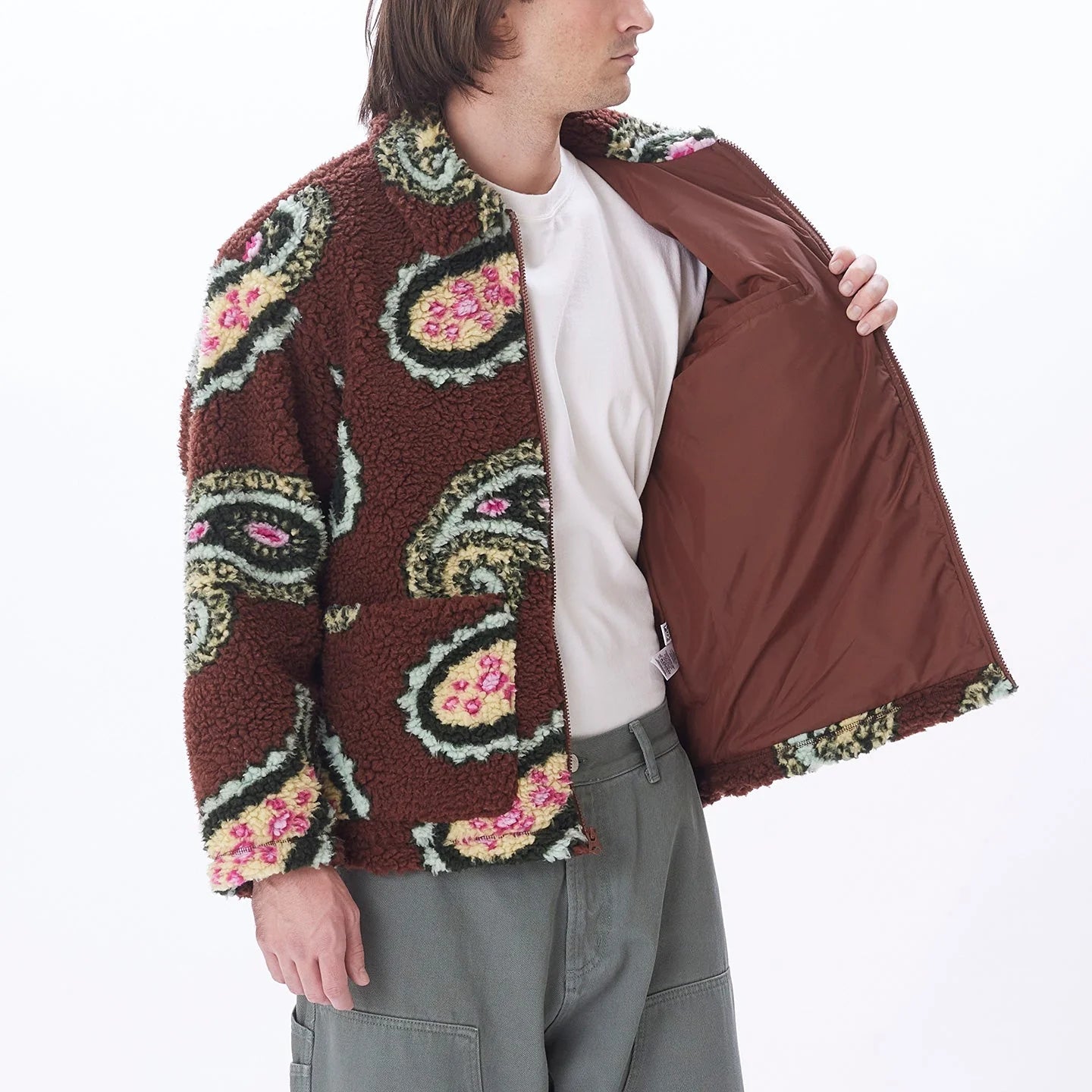 Paisley Sherpa Jacket