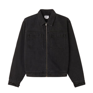 Hardwork Zip Up Jacket Faded Black