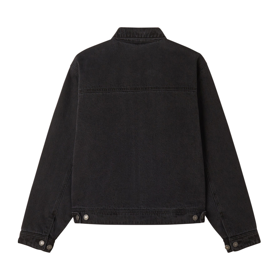 Hardwork Zip Up Jacket Faded Black