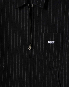 Vernon Zip Jacket Navy Multi