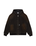 Lade das Bild in den Galerie-Viewer, Studded Zip Up Jacket Rust Wash

