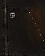 Lade das Bild in den Galerie-Viewer, Studded Zip Up Jacket Rust Wash
