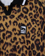 Lade das Bild in den Galerie-Viewer, Polo Collar Sports Shirt Leopard Multi
