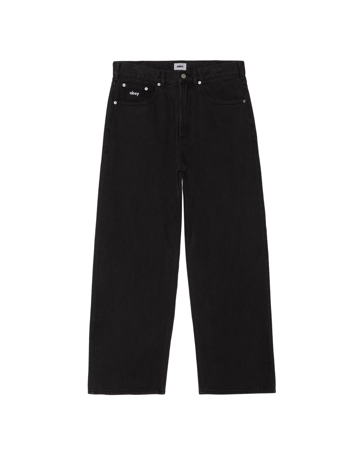 Bigwig Baggy Denim Washed Black