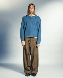 Oliver Pleated Pants Wren