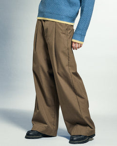 Oliver Pleated Pants Wren