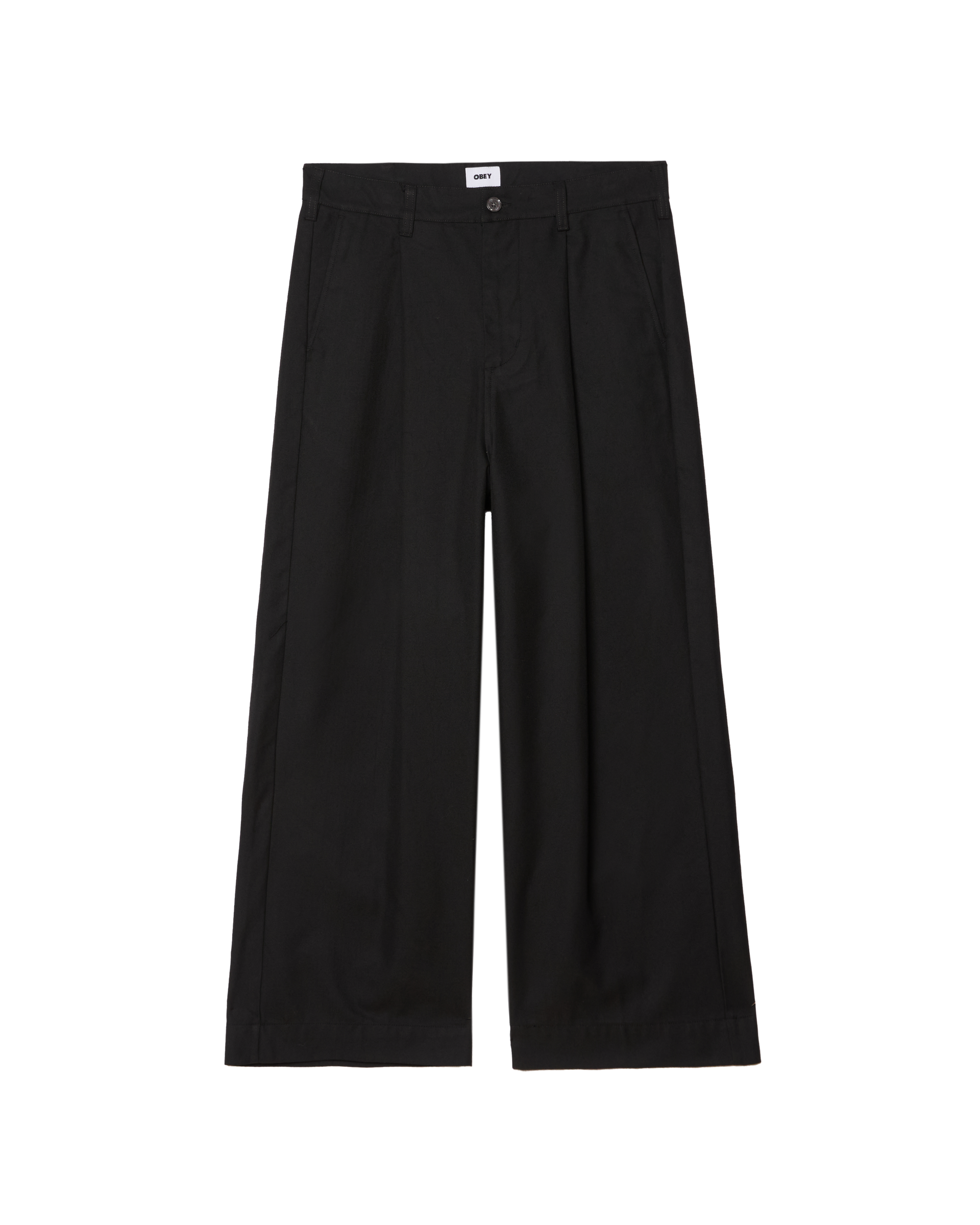 Oliver Pleated Pants Black