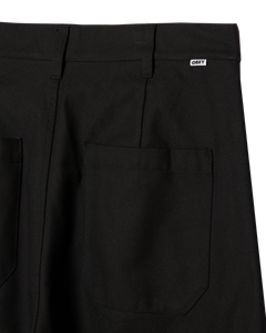 Oliver Pleated Pants Black