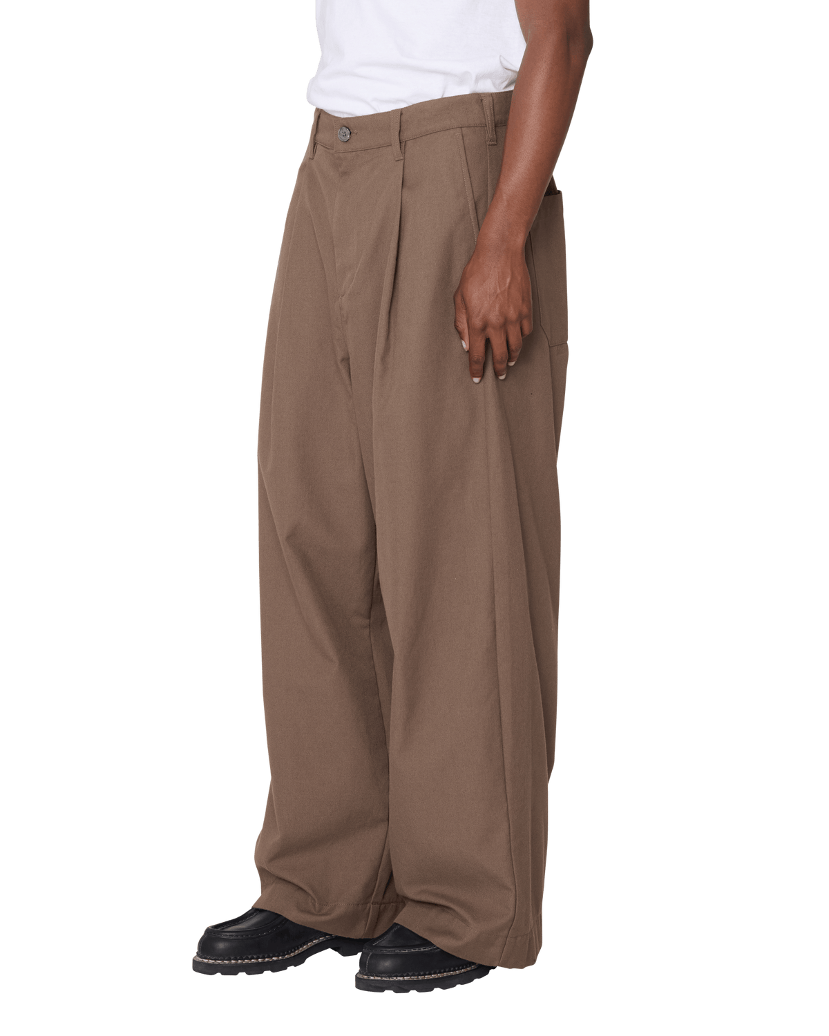 Oliver Pleated Pants Wren