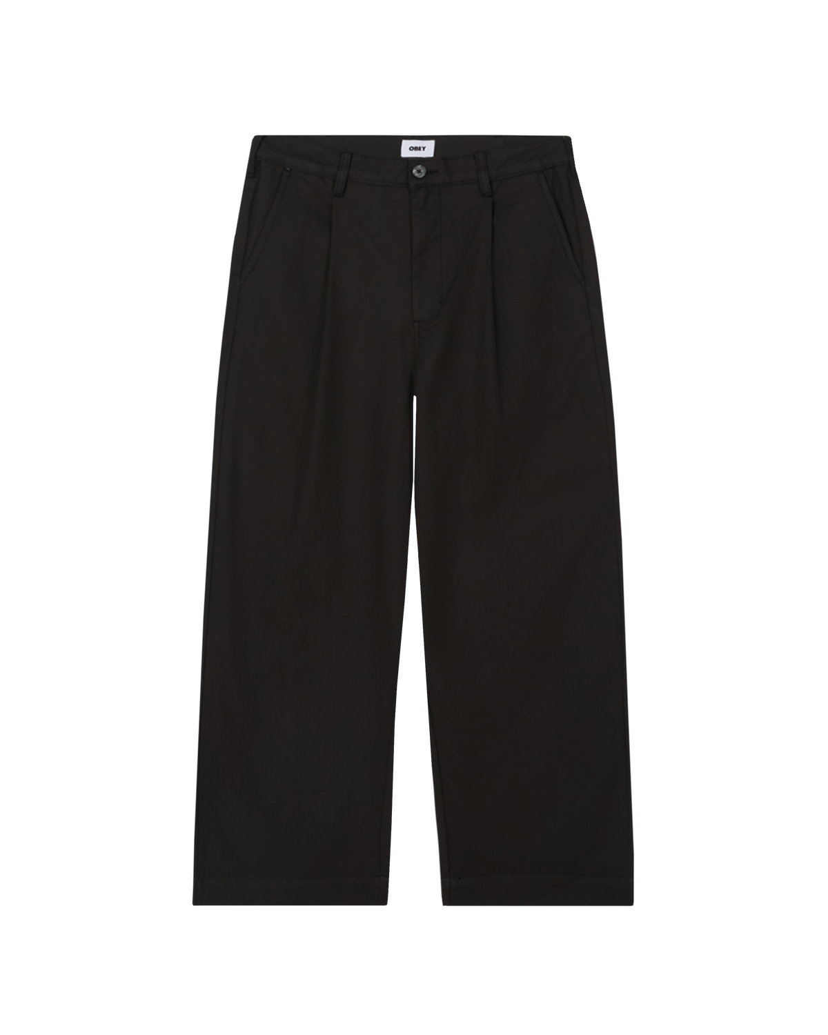 Oliver Pleated Pant Pirate Black