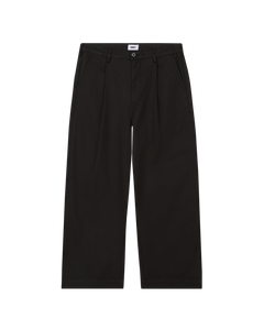 Oliver Pleated Pant Pirate Black