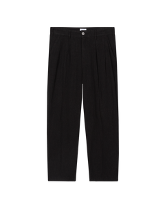 Fubar Linen Pleated Pant Digital Black