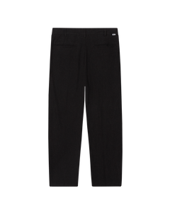 Fubar Linen Pleated Pant Digital Black